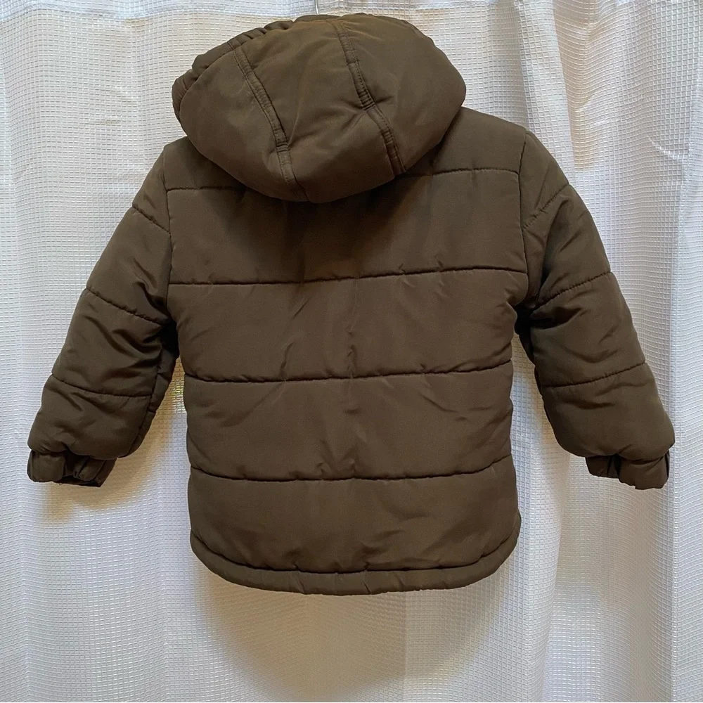 Kids LONDON FOG SUPPLY CO Hooded Puffer Jacket Size S/4